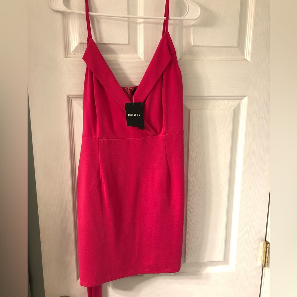 BNWT hot pink dress